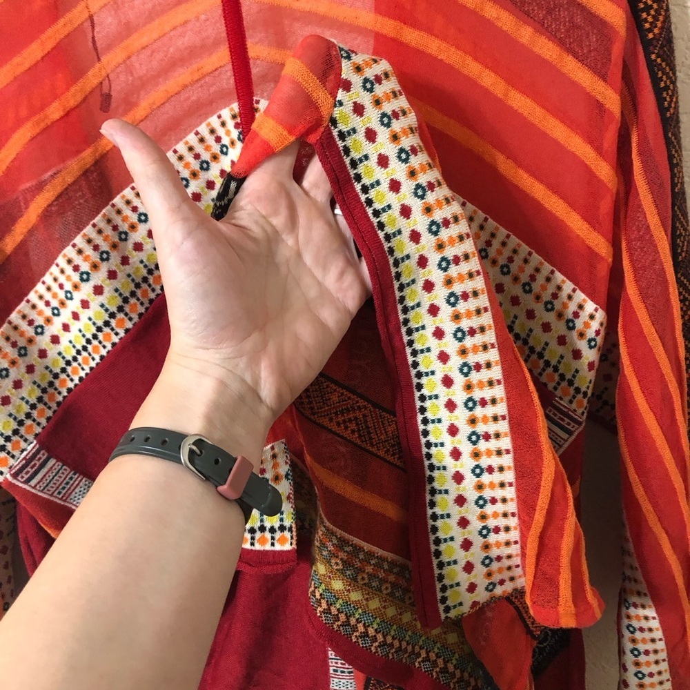 SOLD VKO Sundance Splendid Inspirations Duster Kimono Cardigan Western - Size 40 - Picture 5 of 9